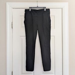 Dalia black pull-on pants